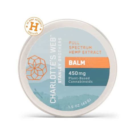 charlotte's web hemp infused balm review|More.